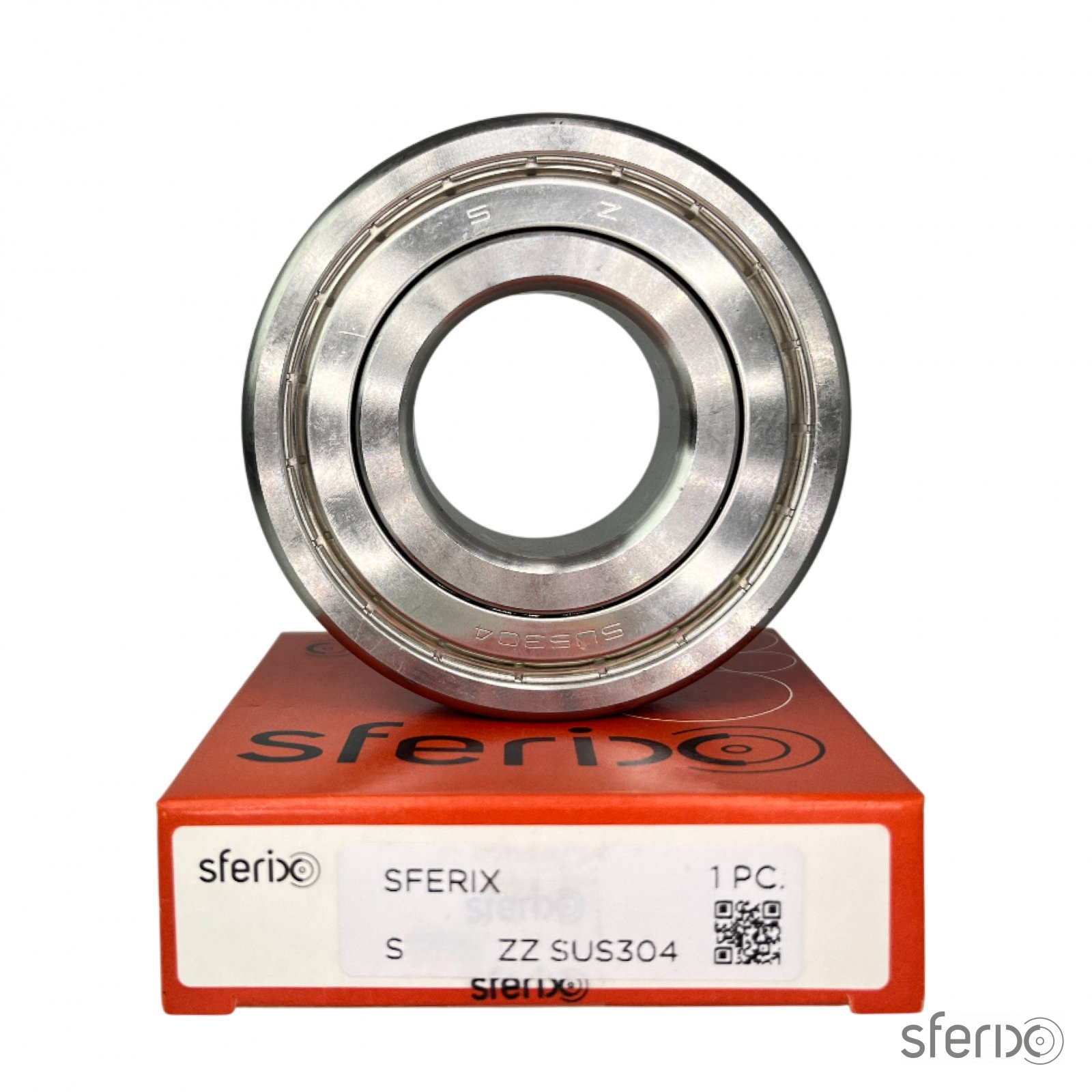 Радиальный однорядный подшипник S6306 ZZ SUS304 SFERIX - Сферикс - фото -  2